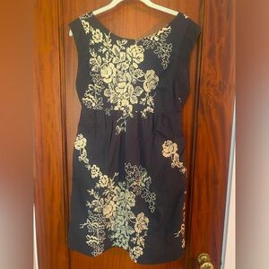 J.Crew embroidered dress